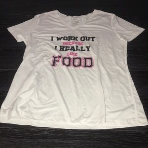 Cute and funny workout top